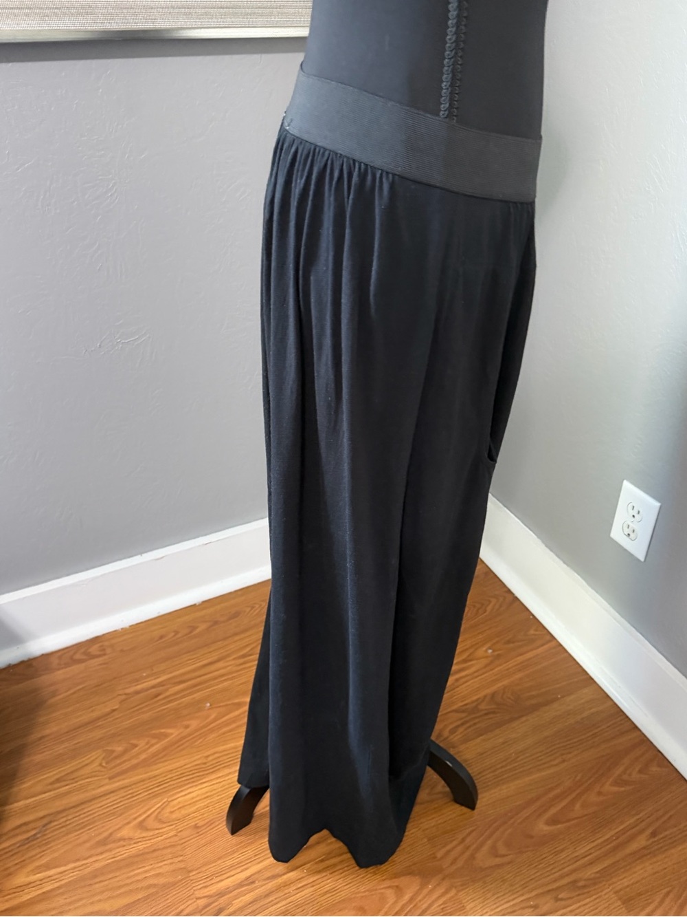Peruvian Connection Pima Cotton Jersey Minimalist Capsule Boho Skirt Medium - Picture 5 of 10